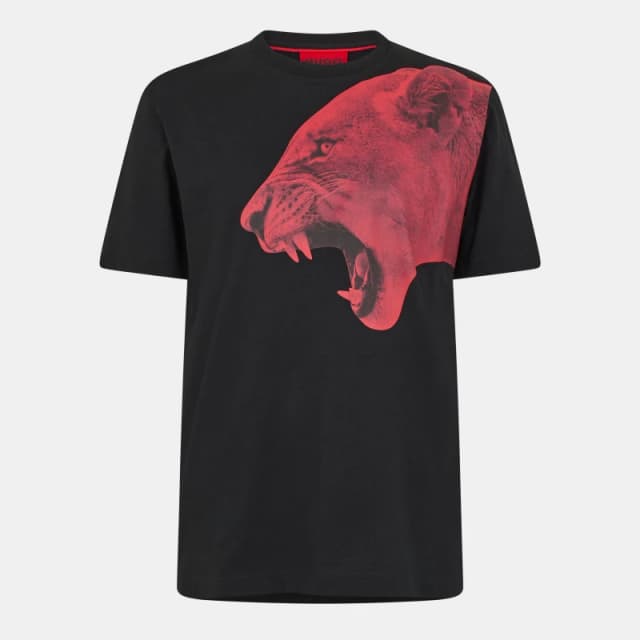 Hugo Denbei T-Shirt Black male XS