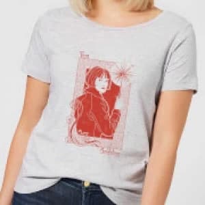 Fantastic Beasts Tina Goldstein Womens T-Shirt - Grey - 3XL