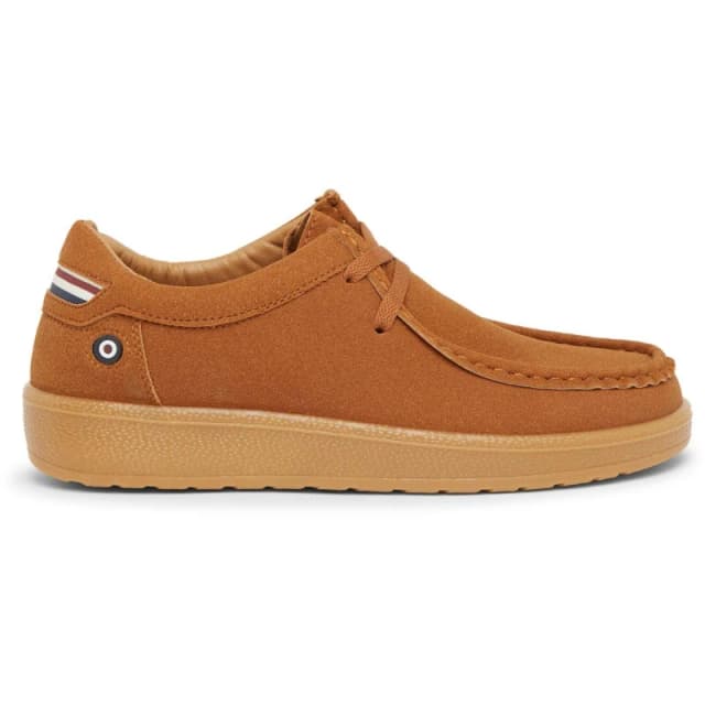 Lambretta Mens Presley Court Trainers Tan male 8 (42)