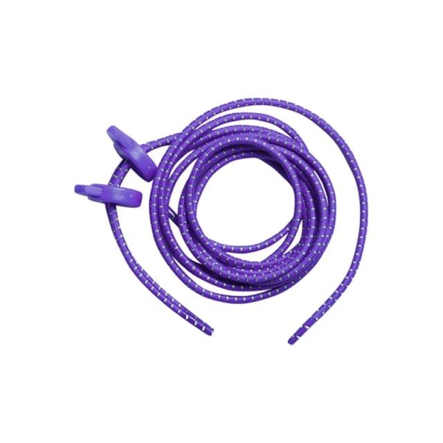 Elastic Shoe Laces - Purple Purple One Size