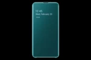 Samsung Green Galaxy S10e Clear View Cover