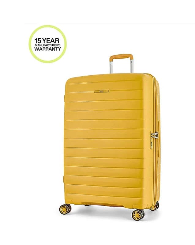 Rock Rock Palma Large Suitcase Yellow - Rock - Size: Large Yellow Large SH50507