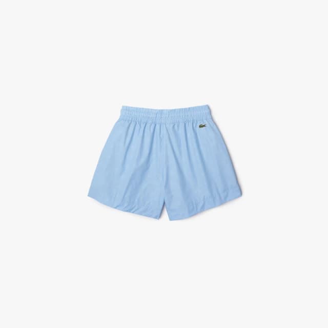 Lacoste Monogram Print Shorts - Blue Blue 8