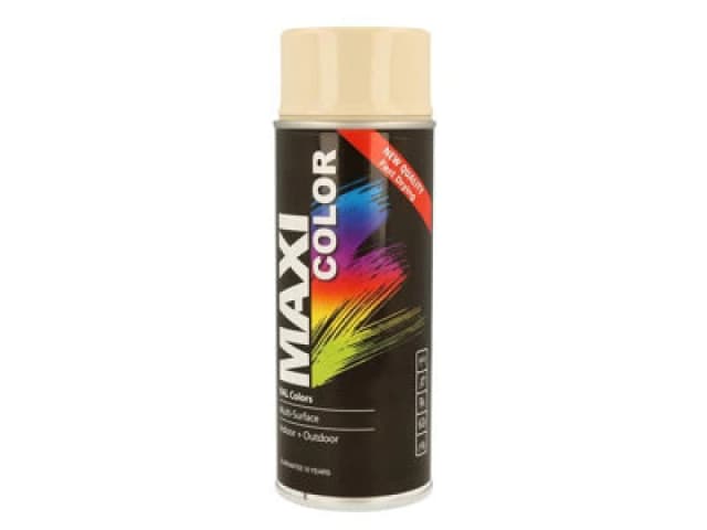 Maxicolor Mx1015 Maxicolor Spray Gloss Light Ivory Ral1015 400Ml Mxcmx1015