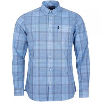 Barbour Tartan 18 Tailored Shirt - Blue BU53