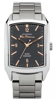 Ben Sherman Mens Silver Coloured Bracelet Watch