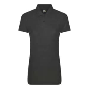 PRO RTX Womens/Ladies Pro Piqu Polo Shirt (2XL) (Charcoal)