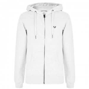 True Religion Logo Hoodie - Grey/Bl SMU1501