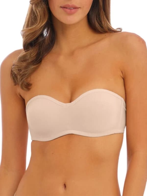 Wacoal Womens underwired bandeau bra Wacoal Accord Beige Female 85C