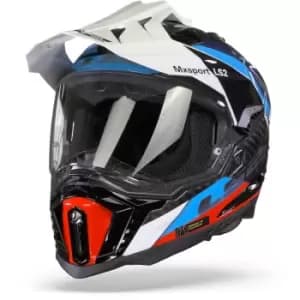 LS2 MX701 C Explorer Frontier Gloss Black Blue L