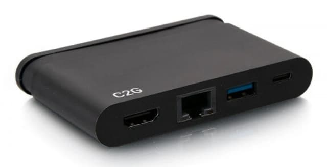 C2G USB C Dock with HDMI. USB. Ethernet. USB C & Power Delivery up