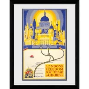 Transport For London Londons Freedom Framed Collector Print