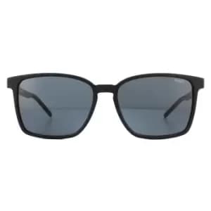 Square Matte Black Grey Sunglasses