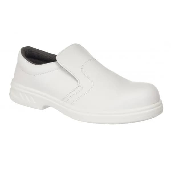 Portwest Steelite Slip On S2 Safety Shoes FW81WHR49 Colour: White