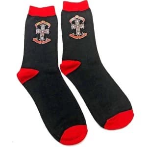 Guns N' Roses - Appetite Cross Unisex Ankle Socks - Black