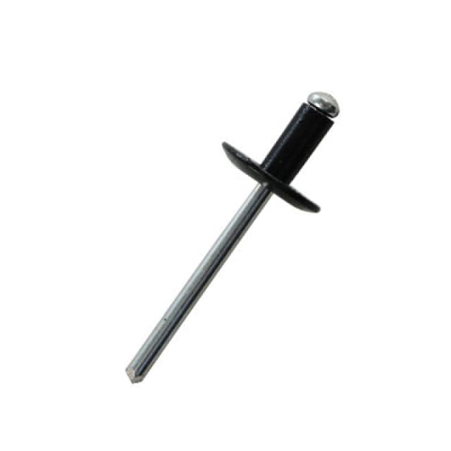 Jrp Riveting Products 3.2 X 8mm Aluminium/steel Rivets - Large Flange Head - Jrpclasl3208Bl - Box Of 500