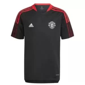 adidas MUFC Training Jersey Junior Boys - Black