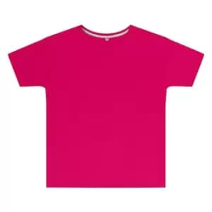 SG Childrens Kids Perfect Print Tee (12-14 Years) (Dark Pink)