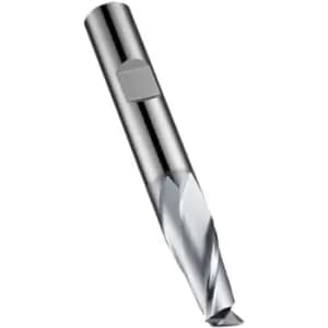 S812HB 16.00MM Carbide 2 Flute Short Series Slot Drill - Alcrona Coated DIN 6527L