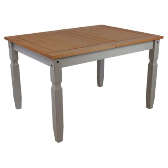 MERCERS FURNITURE Corona Grey Wax 4'0' Dining Table 5060765291346