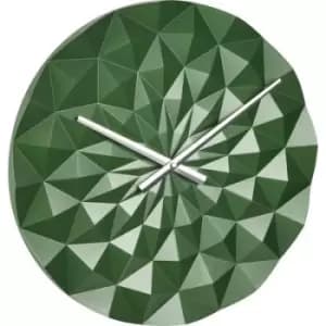 TFA Dostmann 60.3063.04 Quartz Wall clock 396mm x 44mm Green (metallic)