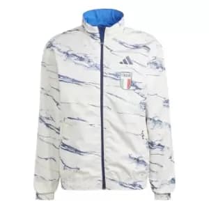 adidas Italy 2023 Anthem Jacket Mens - Blue