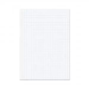 RHINO A4 Exercise Paper Unpunched 1000 Pages 500 Leaf 10mm Squared