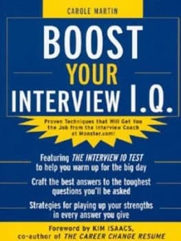 Boost Your Interview Iq by Carole Martin Book