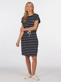 Barbour Marloes Stripe Dress - Navy