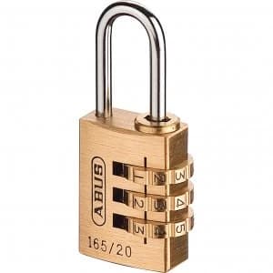 Abus 165 Series Combination Padlock 20mm Standard