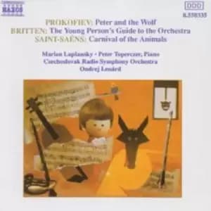 Peter and the Wolf / Carnival of the Animals by Sergei Prokofiev CD Album