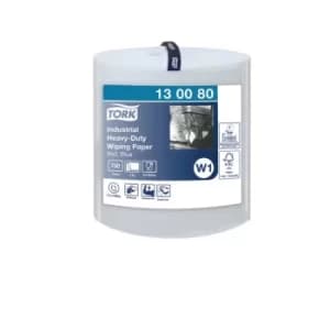 Industrial Heavy-Duty Wiping Paper 3 ply Blue W1 130080