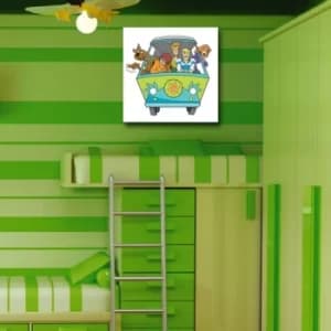 4545CO-24 Multicolor Decorative Canvas Painting