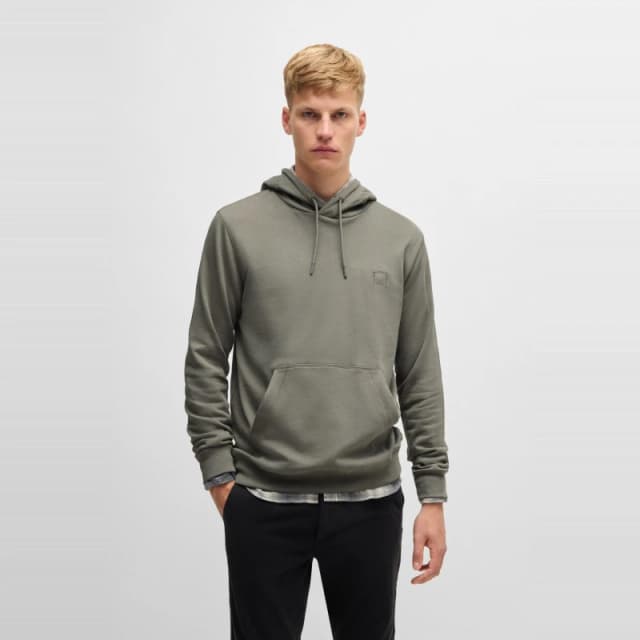 Boss Mens Wetalk Hoodie, Premium Comfort and Style Open Grey male M