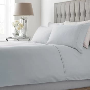 Hotel Collection Emma waffle duvet cover - Darcy Grey