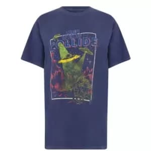 Daisy Street Collide T Shirt - Blue