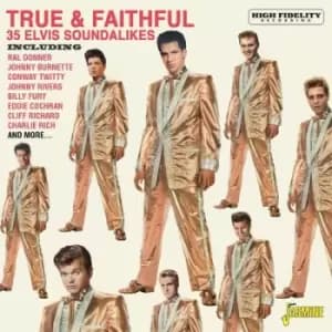 Various Artists - True & Faithful: 36 Elvis Soundalikes CD Album - Used