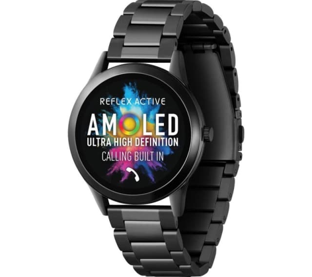 Reflex Active Series 31 Black Bracelet Calling Smart Watch
