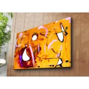 70100C-113 Multicolor Decorative Canvas Painting
