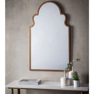 Gallery Algiers Arabic Mirror - Bronze