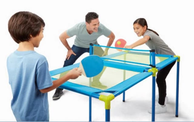 Body Sculpture Solex Portable/ Foldable Elastic Table Tennis Set