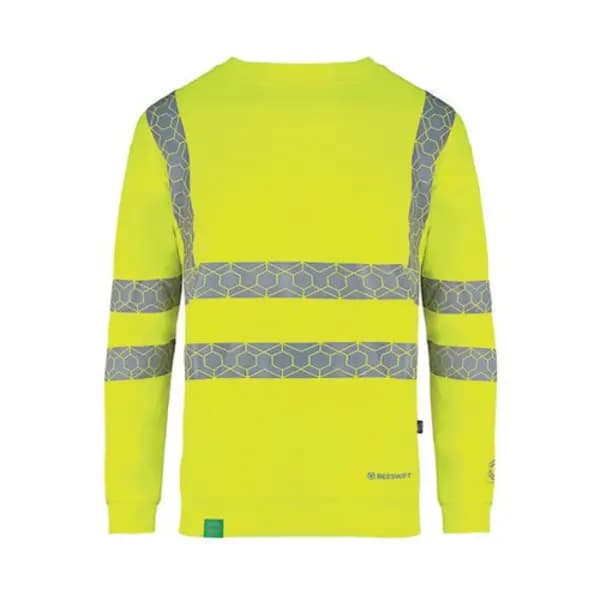 Beeswift Envirowear Beeswift Envirowear High Visibility Sweatshirt Saturn Yellow L EWCSSSYL