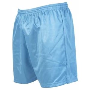 Precision Micro-stripe Football Shorts 18-20" Sky Blue