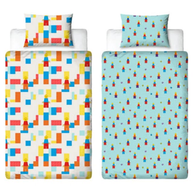 Lego Colourblock Single Rotary Duvet
