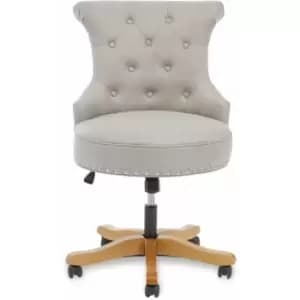 Watford Natural Home Office Chair - Premier Housewares