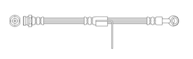 K&K FT0428 Brake Hose Banjo Brake Hose (83)
