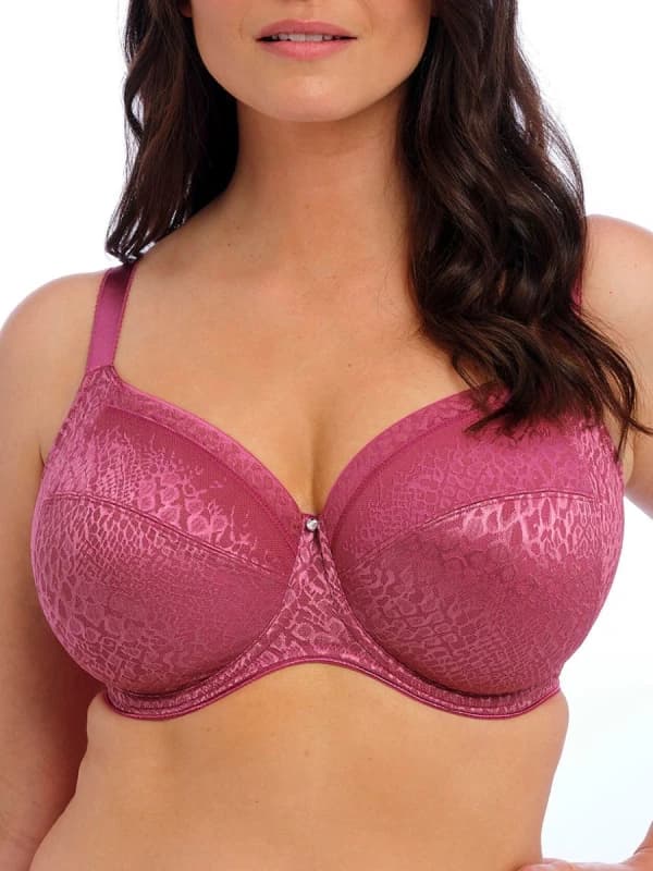 Fantasie Womens Envisage Full Cup Side Support Bra in Pink Size: 34DD Pink Female 34DD