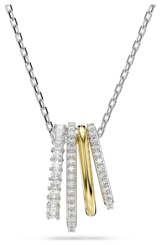 Swarovski 5696626 Hyperbola Pendant Necklace White Crystals Jewellery