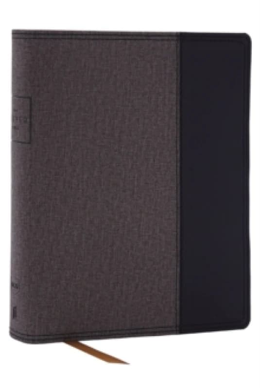 The Prayer Bible: Pray Gods Word Cover to Cover (NKJV, Black/Gray Leathersoft, Red Letter, Comfort Print) Leather / fine binding
