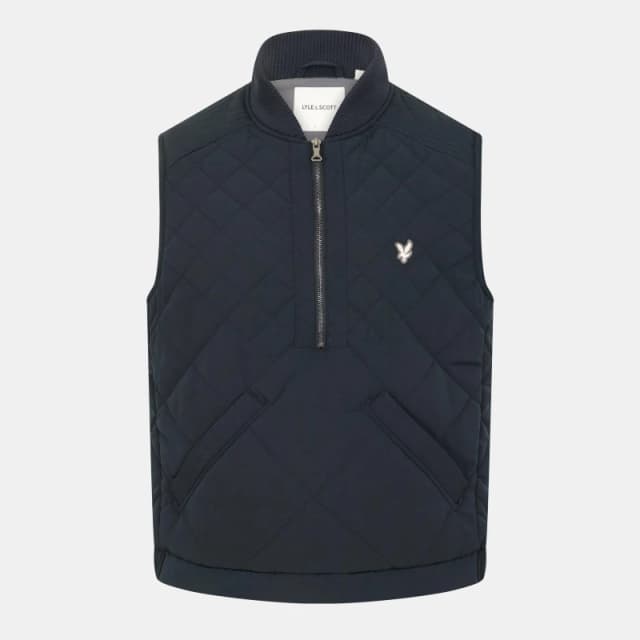 Lyle and Scott Quilted Gillet - Blue Blue XS